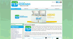 Desktop Screenshot of kesrindomedical.com